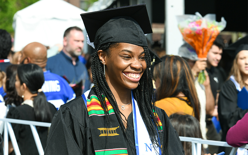 Students at Graduation
