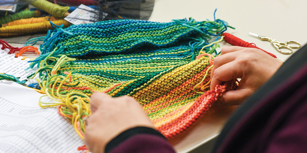 Knitting Artwork