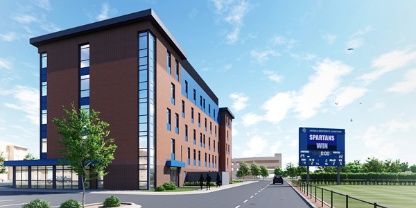 Don and Betty Tucker Hall Rendering